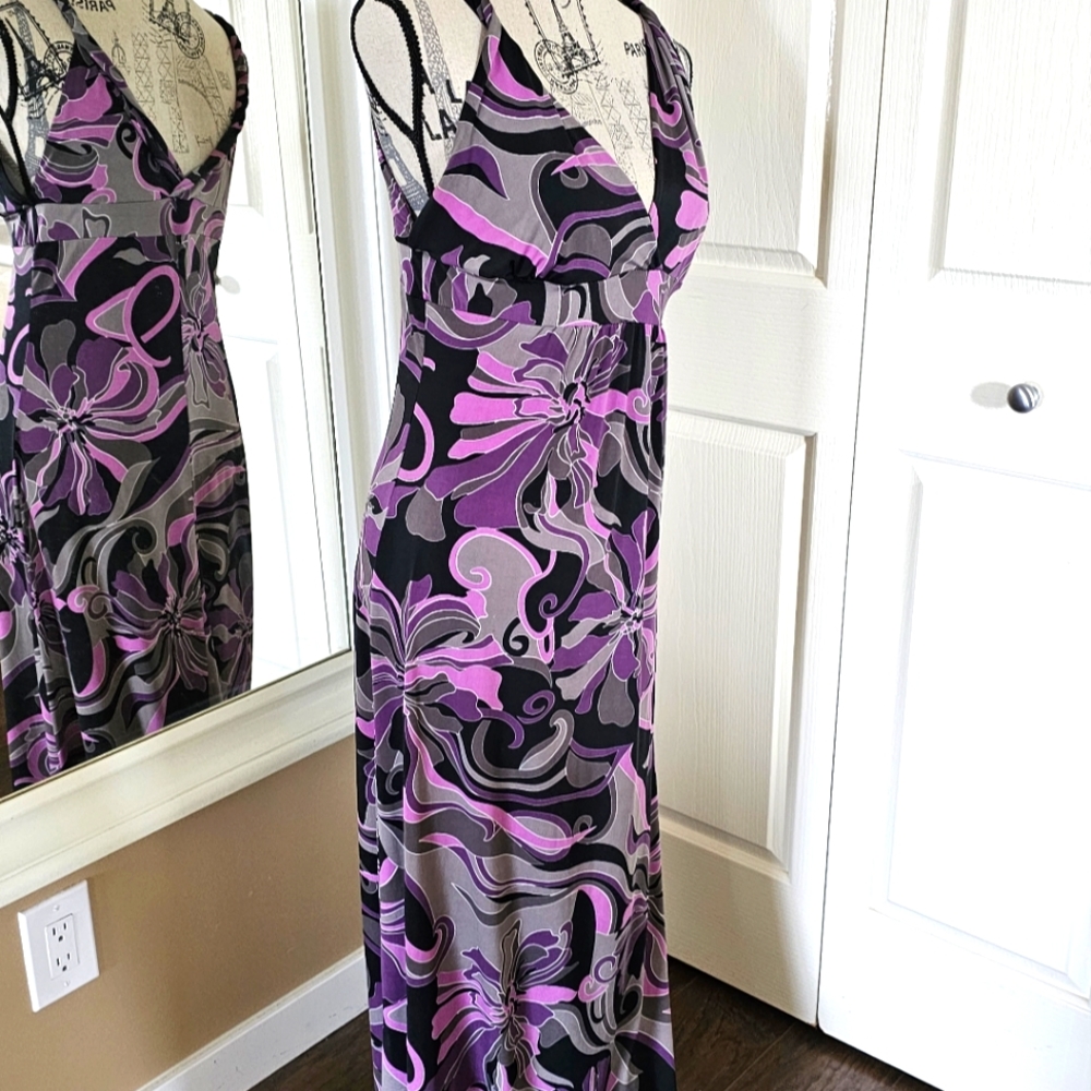Retro-chic maxi dress